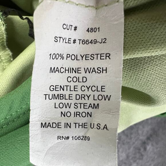 Trixxi Y2K Halter Dress Size XS Green Asymmetrical Hem Forest Fairy Whimsical - Picture 13 of 14